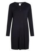 Jacqueline Long-Sleeved Dress Polvipituinen Mekko Black CCDK Copenhage...