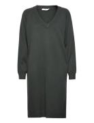 Cc Heart Clare Comfy Knit Dress Polvipituinen Mekko Khaki Green Coster...
