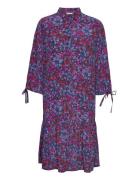 Dresses Light Woven Polvipituinen Mekko Multi/patterned Esprit Casual