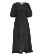 Cmoline-Dress Polvipituinen Mekko Black Copenhagen Muse