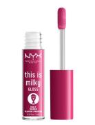 This Is Milky Gloss Huulikiilto Meikki Red NYX Professional Makeup