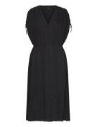 Dress Lisa Kaftan Rantavaatteet Black Lindex