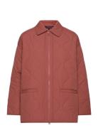 Linn Quilted Jacket Tikkitakki Red Lexington Clothing