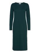 Viarmer L/S Long Dress Polvipituinen Mekko Green Vila