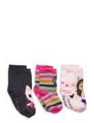 Nmfambre Gabby 3P Sock Vde Sukat Multi/patterned Name It