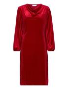 Jaquesiw Dress Polvipituinen Mekko Red InWear