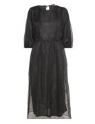 Bikkisz Dress Polvipituinen Mekko Black Saint Tropez