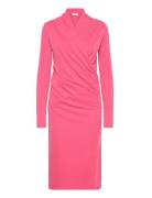 Alanoiw Wrap Dress Polvipituinen Mekko Pink InWear