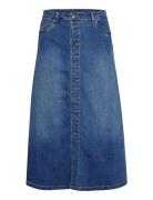 Cuami Skirt Polvipituinen Hame Blue Culture