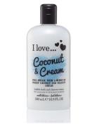 I Love Bath Shower Coconut Cream 500Ml Suihkugeeli Nude I LOVE