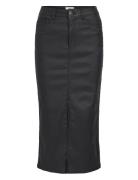 Objnaya Coated Mw Skirt Noos Polvipituinen Hame Black Object
