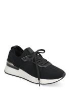 Women Lace-Up Matalavartiset Sneakerit Tennarit Black Tamaris