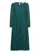 Macenna Dress Polvipituinen Mekko Green Noella