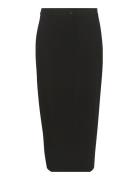 Spacemw Skirt Polvipituinen Hame Black My Essential Wardrobe