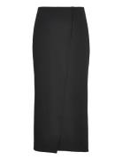 Slbea Skirt Polvipituinen Hame Black Soaked In Luxury