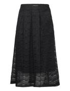 Sinaloa Skirt Polvipituinen Hame Black Lollys Laundry
