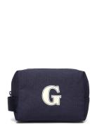 G Badge Wash Bag Toilettilaukut Navy GANT