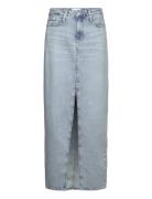 Maxi Skirt Pitkä Hame Blue Calvin Klein Jeans