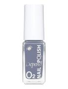 Minilack Oxygen Färg A747 Kynsilakka Meikki Blue Depend Cosmetic