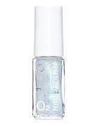 Minilack Oxygen Färg A363 Kynsilakka Meikki Silver Depend Cosmetic