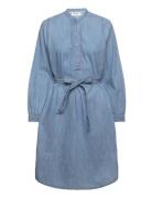 Jade Ls Dress Polvipituinen Mekko Blue Lollys Laundry