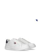 Low Cut Lace-Up Sneaker Matalavartiset Sneakerit Tennarit White Tommy ...