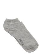 Cotton Sneaker Socks Sukat Grey Melton