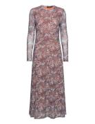 Slbriley Arine Dress Ls Polvipituinen Mekko Multi/patterned Soaked In ...