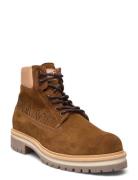 Palmont Mid Boot Nyörisaappaat Brown GANT