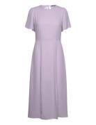 Camillabbkasey Dress Polvipituinen Mekko Purple Bruuns Bazaar