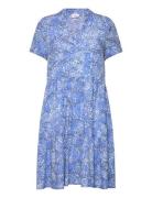 Edasz Ss Dress Polvipituinen Mekko Blue Saint Tropez