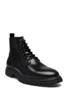 Biagil Laced Up Boot Polido Nyörisaappaat Black Bianco