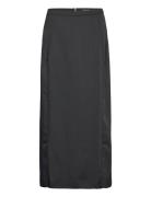 Cedarsbbmaian Skirt Polvipituinen Hame Black Bruuns Bazaar