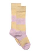 Clara Glitter Knee Socks Sukat Multi/patterned Mp Denmark