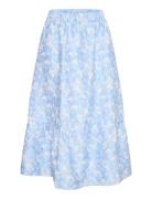 Cuclarisse Skirt Polvipituinen Hame Blue Culture