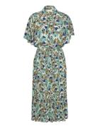 Didisz Dress Polvipituinen Mekko Blue Saint Tropez