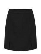 Onlnova Life Lux Taylor Slit Skirt Solid Lyhyt Hame Black ONLY
