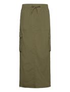 Skirt Pitkä Hame Khaki Green Sofie Schnoor