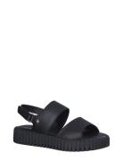 Women Sandals Matalapohjaiset Sandaalit Black Tamaris