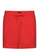 Medium Drawstring Uimashortsit Red Tommy Hilfiger