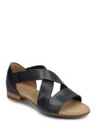 Flat Sandal Matalapohjaiset Sandaalit Navy Gabor