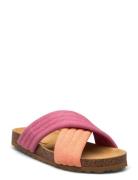 Pink Crossover Sandals Matalapohjaiset Sandaalit Pink Bobo Choses