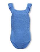 Kogtropez Structure Swimsuit Acc Uimapuku Uima-asut Blue Kids Only