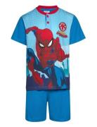 Pyjama Pyjamasetti Pyjama Blue Spider-man