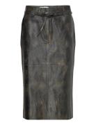 Lulu - Leather Contemporary Polvipituinen Hame Black Day Birger Et Mik...