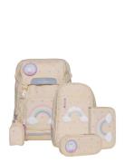 Classic Set, Yellow Heart Accessories Bags Backpacks Cream Beckmann Of...