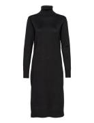 Milasz Roll Neck Long Dress Polvipituinen Mekko Black Saint Tropez