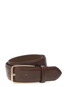 Leather Belt Vyö Brown GANT
