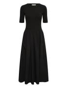 Dagnamaiw Ss Dress Polvipituinen Mekko Black InWear