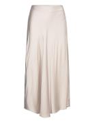 Skirts Light Woven Polvipituinen Hame Cream Esprit Casual